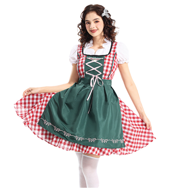 Women Oktoberfest Dress Costume Bavarian Dress German for Women Beer Outfit